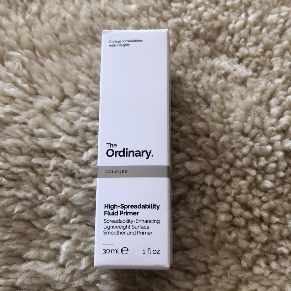 The ordinary high-spreadability fluid primer